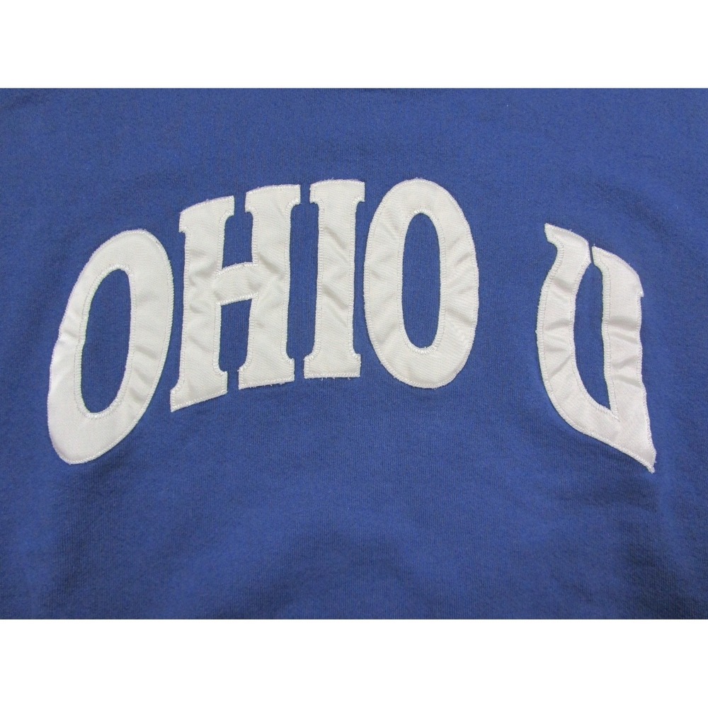 Vintage 90s Champion Basic Training Ohio University Sweatshirt (XXL) Bobcats - Picture 4 of 14
